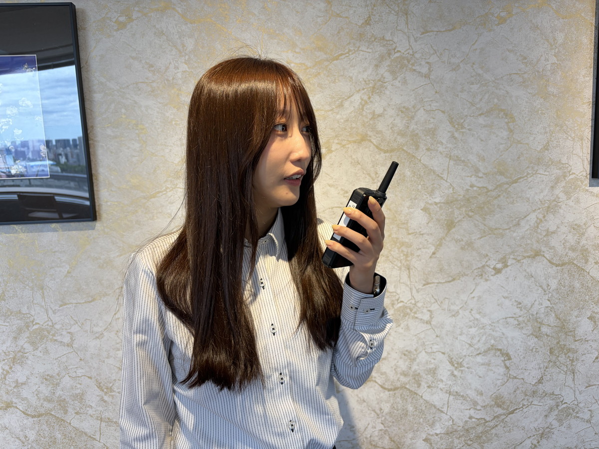 仕事中のTさん